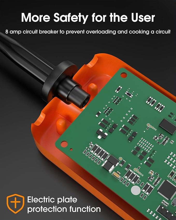 KZYEE KM10 Power Circuit Probe Kit, 12V 24V Automotive Circuit Tester, Digital Multimeter, Short Finder, AC/DC Voltage Tester, Diode & Resistance, Current Probe Component Activation, 20FT+20FT Cable