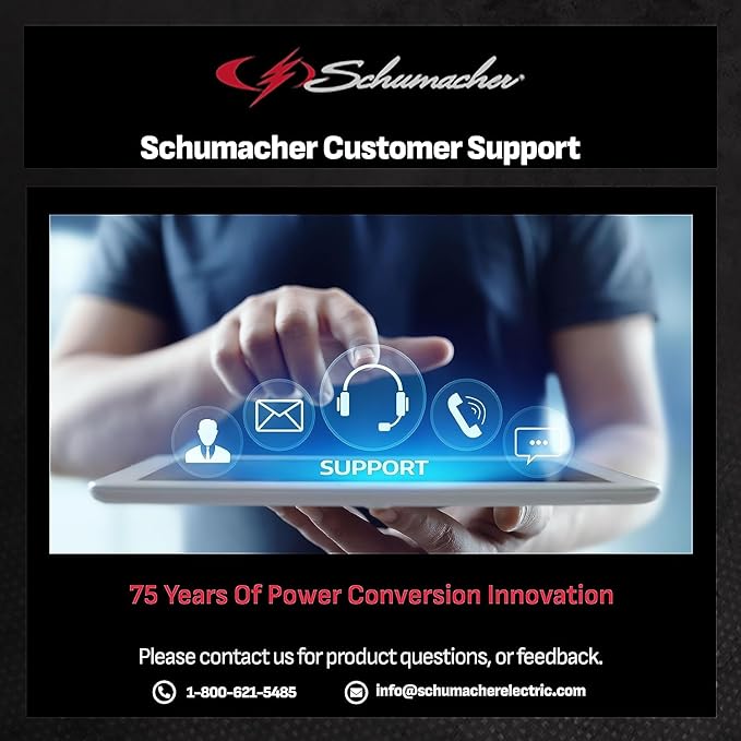 Schumacher Electric SC1278 Automatic Car Battery Maintainer - 12V Battery Charger for Power Sport, Car and Boat Batteries - 0.75 Amp for Standard, AGM + Gel Batteries