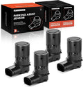 A-Premium 4-PC Rear Reverse Backup Parking Aid Assist Sensor Compatible with Select Ford, Lincoln & Mercury Models - F150 F250 F350 F450 F550 Super Duty, Explorer, Escape, Navigator, Mariner