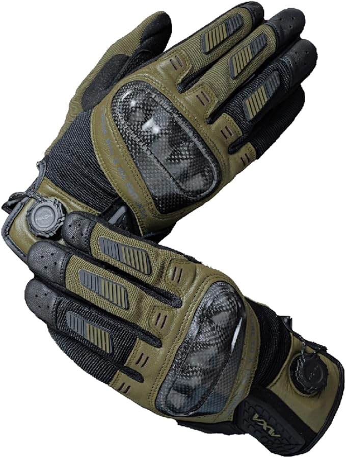 VXW High Protection Motorcycle Gloves for Men - Gel Palm Sliders& Joints Protection Design, High-Speed Sports Gear for MTB/ATV/BMX/Motocross/Racing/Dirt Bike Gear