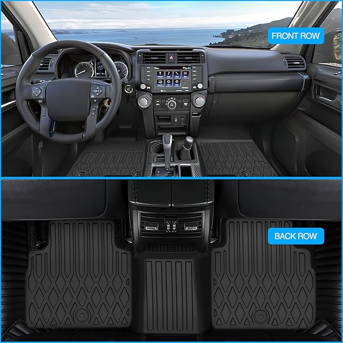 Nilight TPE Floor Mats for 2022 2023 2024 2025 Hyundai Tucson,All Weather Custom Fit Heavy Duty Floor Liners