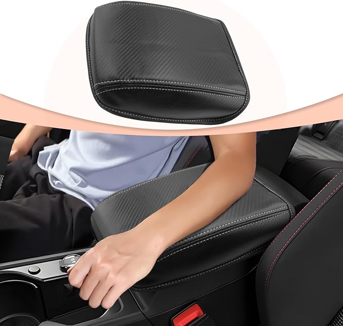 CDEFG for Volkswagen Golf R VW GTI Golf 8 MK8 2020-2025 Center Console Cover Armrest Box Cover for Golf R/GTI Golf8 Accessories Console Arm Rest Protector