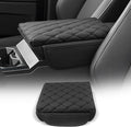 CDEFG for 2024 2025 Cybertruck Center Console Cover Armrest Cover for Tesla Cybertruck Accessories Arm Rest Protector with Side Pockets Back Mesh 4 Velcro Pockets