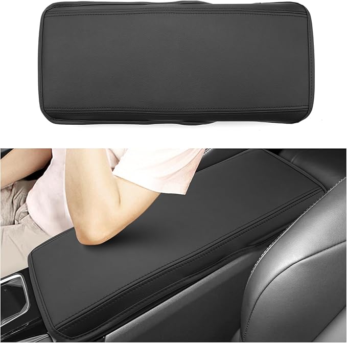 SXCY for 2025 Toyota Camry Armrest Cover for Toyota Camry 2025 Accessories 2025 Camry Center Console Cover 2024 Camry Middle Console Cover (25 Camry Armrest Cover(Black Line))