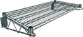 18" x 36" Green Epoxy Wire Wall Mount Shelf