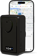 REWIRE SECURITY 104N 4G Magnetic GPS Tracker for Vehicle | Easy Mount | Fits with Car, Truck, Van & Motorbike | Portable Live Tracking | Up to 21-Day Battery Life | Low Cost Subscription Plans