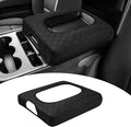 Shademax Center Console Cover Custom for Chevy Silverado & GMC Sierra 2014-2018 Accessories, Silverado Sierra Armrest Cover Jump Seat Console Cushion Pad Leather Console Armrest Lid Protective Cover