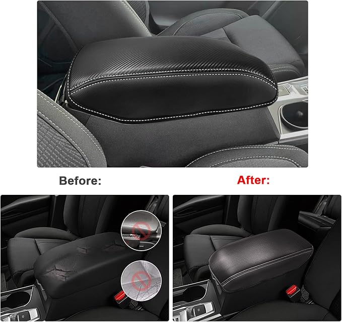 SXCY Fit for 2025 2022-2024 Subaru Ascent Armrest Cover FIT for 2022-2024 2025 Subaru Ascent Center Console Cover 2025 Ascent Accessories for 2019-2025 Ascent Console Armrest Cover