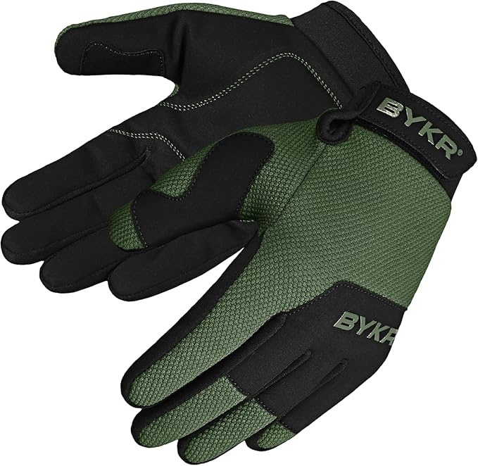 BYKR All-Weather Motorcycle Gloves for Men & Women – Protection for Dirt Bike, BMX, MX, and ATV Riding