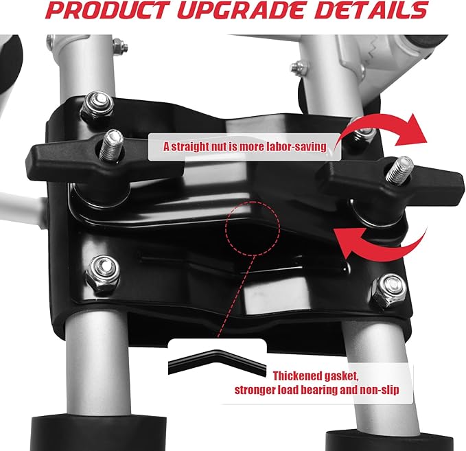 FORWODE Kayak Roof Rack, 2 in 1 Aluminum 2 Pair J-Bar Roof Rack, Folding Adjustable Rack, Weight 160 LBS Heavy Duty Kayak Roof Carrier 2 Kayak, Canoe, SUV, Surfboard on SUV, Car and Truck Crossbar
