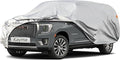 Kayme 6 Layers SUV Car Cover Custom Fit for GMC Yukon (1995-2025) Waterproof All Weather for Automobiles, Outdoor Full Cover Rain Sun UV Protection.Silver