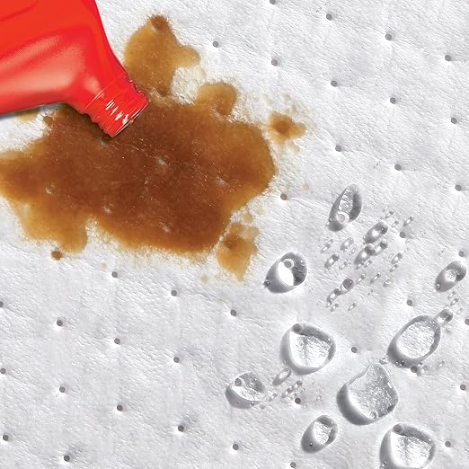 PIG Oil-Only Absorbent Mat Roll | Absorbs Oil-Based Liquids | Lightweight | 40 Gal Absorbency | 300' L x 30" W | 1 Roll | MAT419