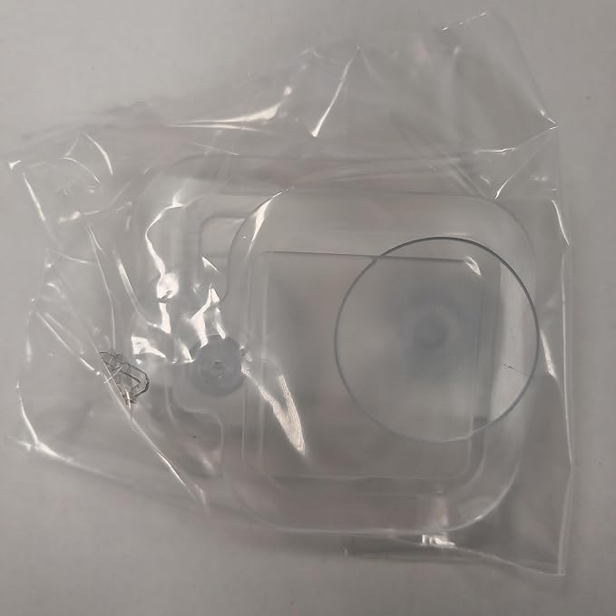 4X Parking Permit, Ticket and Note Holder for Car Windscreen, Clips with Removable Suction Cup, Avoid Parking fine, Set of 4 (Made in Germany) Transparent