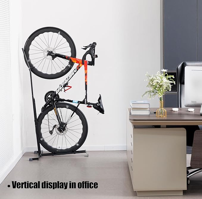 Bike Stand,Vertical Bike Rack For Indoor Bike Storage,Upright Bicycle Stand Floor. (StyleA-1pack)