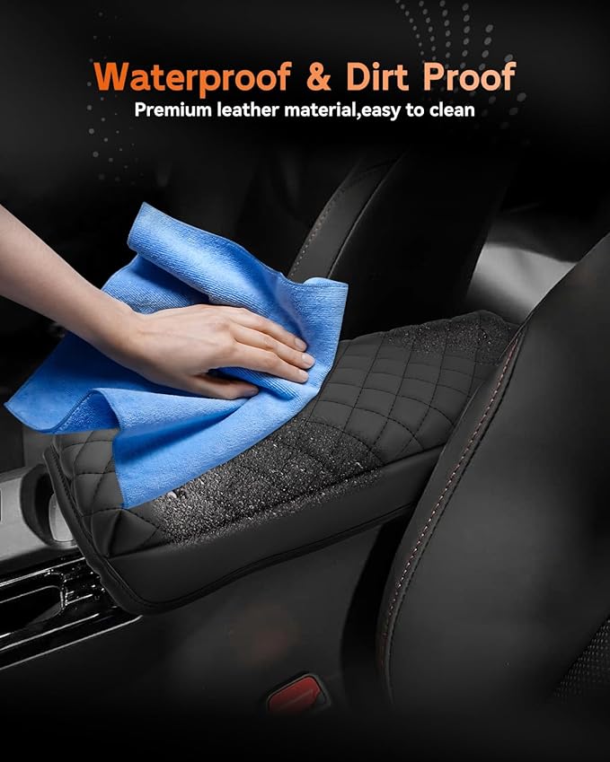 CDEFG for Toyota Prius 2023-2025 2026 Center Console Cover Armrest Box Cover for Prius (LE, XLE, Nightshade Edition, Limited) 2023 2024 2025 Accessories Arm Rest Protector