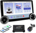 10.1" Wireless CarPlay & Android Auto Car Stereo - 2GB RAM 64GB ROM, DSP Sound, 1080P Backup Camera, Bluetooth 5.0, HD Touchscreen Media Receiver