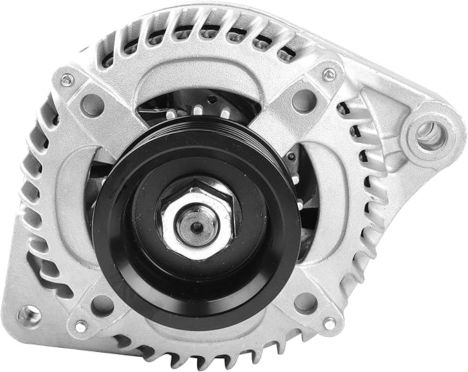 EzeXpreze New Alternator fit for Honda for Accord 2004 2005 2006 2007 130Amp 12V Compatible V6 3.0L, Replace# 104210-3500, 104210-4480, 104210-4481, 31100-RCB-Y01, 31100-RCB-Y02, 31100-RCB-505RM