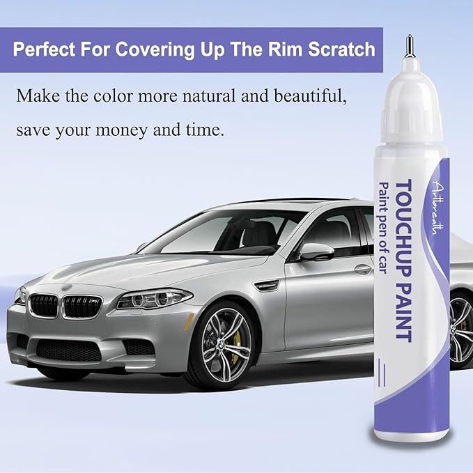 Touch Up Paint for BMW Titan Silver(354)-Exact Match–Chips and Nicks TouchUp Paint Pen Scratch Repair Car Accessories Car Paint Pen for Erase Car Scratches