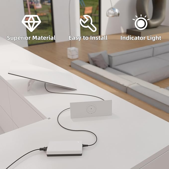 Starlink Gen 3 Power Supply, 195W AC to DC Charger for Gen3 Starlink Standard, 5.7V 3.42A Power Certified Multi Protection V3 Power Adapter Cord