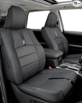 Seat Covers for Toyota 4Runner 2011-2024, (5 Seats Only) Full Set Full Coverage Waterproof Leather Seat Covers for 4Runner 2012 2013 2014 2015 2016 2017 2018 2019 2020 2021 2022 2023 Accessories