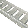 US Cargo Control E Track, Made in USA, 12 Gauge Steel 5 FT Galvanized E Track Rail, Horizontal ETrack Rails for Trailers, Garages, Cargo Vans, 6,000 Pounds Break Strength Per E-Track Slot