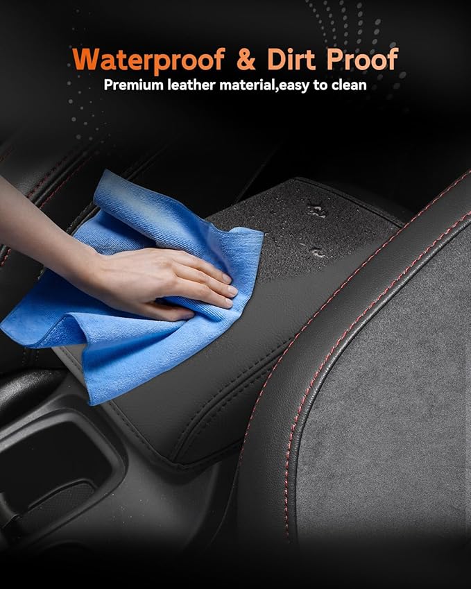 CDEFG for Subaru WRX 2024-2025 Center Console Cover Armrest Box Cover for WRX (Premium, Limited, tS, GT) 2024 2025 Accessories Console Arm Rest Protector -Only Fit 6 Speed Manual
