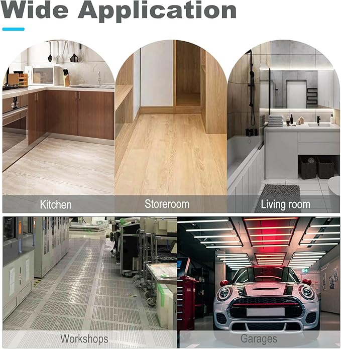 4.9 x 9.2 ft Garage Floor Mat for Under Car & Golf Cart, Oil Spill Mat to Protect Floor from Drips, Spills, Stains & Splashes - Garage Rugs for Garage, Shop & Parking