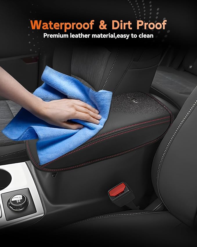 CDEFG for Ford Bronco Sport 2021-2025 Center Console Cover Armrest Box Cover for Bronco Sport 2021 2022 2023 2024 2025 Accessories Console Arm Rest Protector
