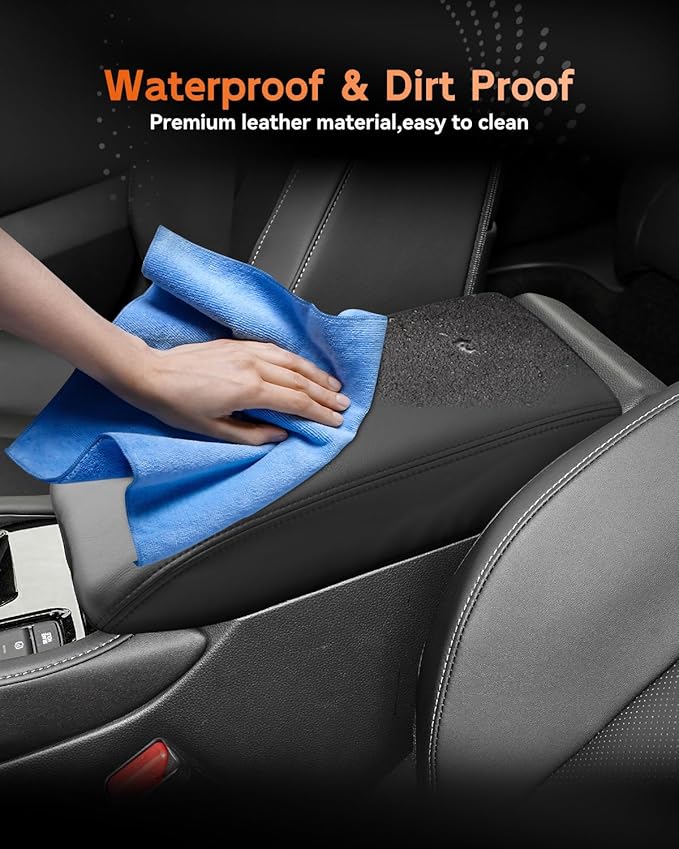 CDEFG for Honda Accord 2023-2025 Center Console Cover Armrest Box Cover for Accord (LX,SE) 2023 2024 2025 Accessories Console Arm Rest Protector
