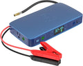 HALO Bolt Ultimate 2 Portable Car Battery Jump Starter | 130 PSI Air Compressor, 55.5Wh USB Power Bank with AC Outlet, Emergency Floodlight & Charger, Jumps Cars SUVs & Trucks, Inflates Tires — Navy