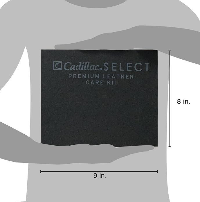 Cadillac Select Premium Leather Care Kit - Leather Cleaner, Lotion Conditioner & Water & Stain Protector