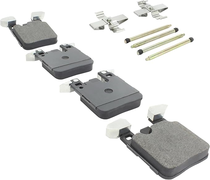Premium Semi-Metallic Rear Brake Pads (1001-1656M) Compatible with 2012-2021 BMW (118i/228i/230i/320i/328i/330i/335i/340i/428i/430i/440i/M140i/M2/M235i/M240i/M3/M4 & More)
