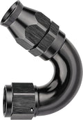 EVIL ENERGY 12AN 150 Degree PTFE One Piece Full Flow End Hose Fitting Aluminum Black