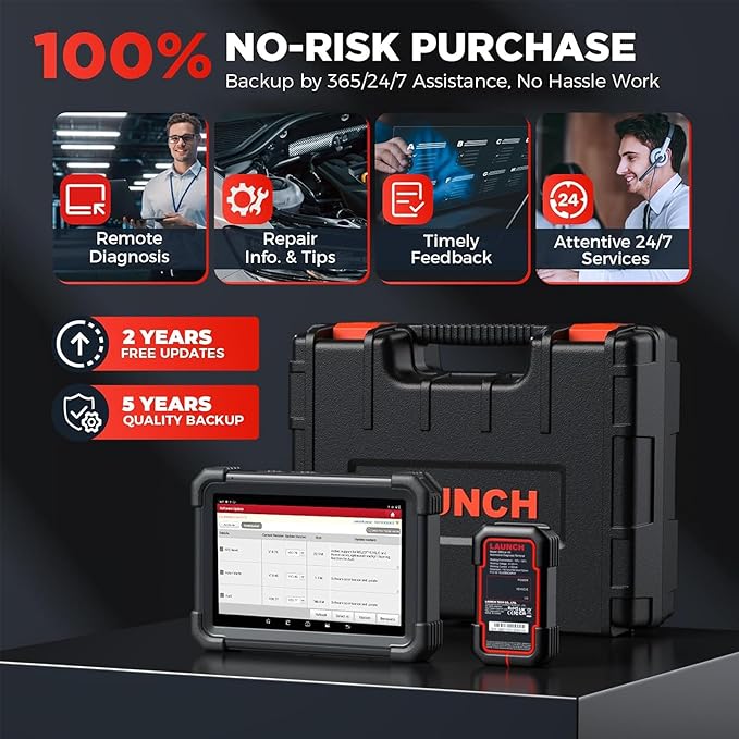 LAUNCH X431 PRO Dyno 2025 Upgrade Bidirectional Scan Tool for 99.99% of Cars, ECU Coding, Active Tests, 38+ Services, All System Diagnostic Scanner, CAN-FD & DoIP, FCA AutoAuth, 2 Years Free Update