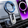 LISEN for MagSafe Car Mount Magnetic Car Phone Mount, Air Vent Phone Holder Car [Super Strong Magnets] Hands Free Cell Phone Holder 17X Strong Clip Car Accessories fit iPhone 16 15 14 13 Pro Plus Max