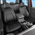 PTYYDS Car Seat Covers Compatible with 2024 2025 Toyota Tacoma Seat Protector Black Full Set Cover Replacement for 2024 2025 Toyota Tacoma Accessories