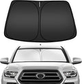 ARISMOTOR Windshield Sun Shade for Toyota Tacoma 2016-2025, Custom Fit Foldable Front Window Sunshade Sun Visor Protector, Block UV Rays Keep Your Car Cooler