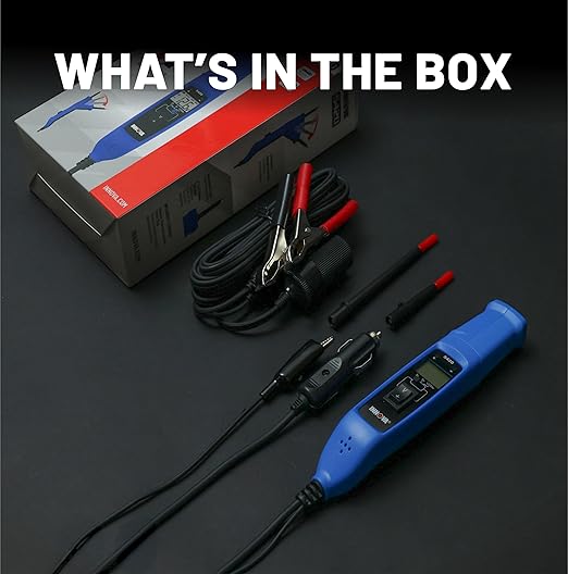 Innova 5420 Power Circuit Tester for Automotive | Fuse, Relay, Battery, and Circuit Diagnostics | Voltage Tester, Multimeter, Relay Tester, Short Circuit Finder, 12V/24V with LCD & Circuit Breaker