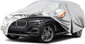 Kayme 6 Layers SUV Car Cover Custom Fit for BMW X5 (2007-2025) Waterproof All Weather for Automobiles, Outdoor Full Cover Rain Sun UV Protection.Silver