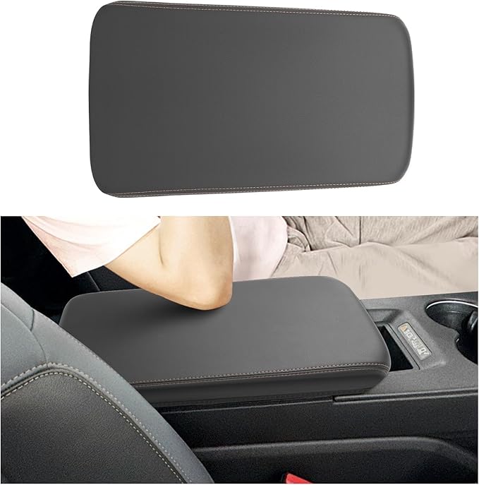 SXCY for 2024 2025 Honda Prologue Armrest Cover [Thin Cover] 2024 2025 Prologue Center Console Cover for 2024 2025 Honda Prologue Console Cover 2024 2025 Prologue Accessory (Brown)
