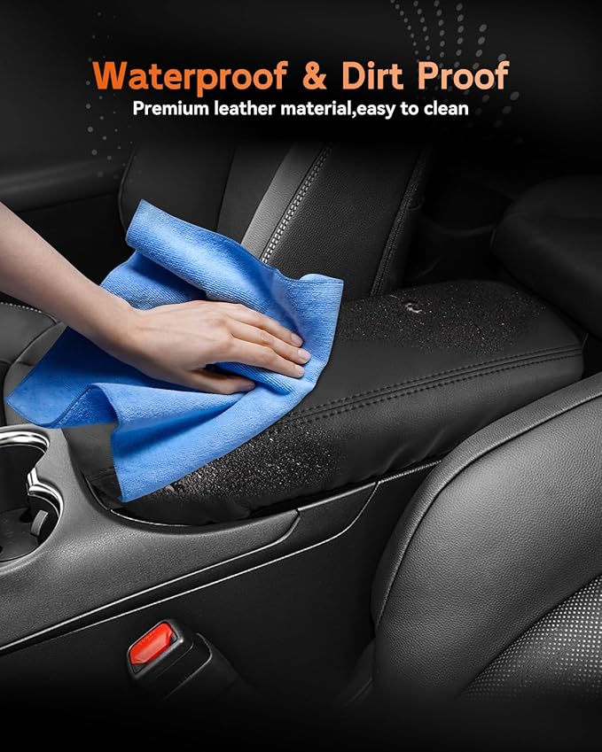 CDEFG for 2021-2025 Toyota Venza Center Console Cover Armrest Box Cover for 2021 2022 2023 2024 2025 Venza (LE, XLE, Nightshade Edition, Limited) Accessories Console Arm Rest Protector