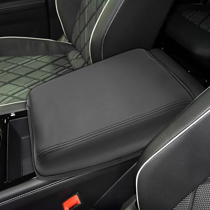 SXCY for 2024 2025 VW Atlas Armrest Cover for Volkswagen Atlas 2024 2025 Console Cover 2025 Atlas Center Console Cover 2024 2025 Atlas SEL Premium R-Line Accessories Middle Console Cover