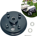 Golf Cart Brake Drum Assembly Kit for EZGO TXT, Rear Brake Drum Hub with 24 Splines Compatible with 1982-up Electric and 1982-1993 2-Cycle Gas Vehicles Replaces 19186G1P - 1 Pack