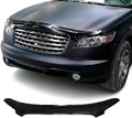 OMAC Front Bug Shield Hood Deflector Guard for Infiniti FX35 2003-2008 Black Smoke