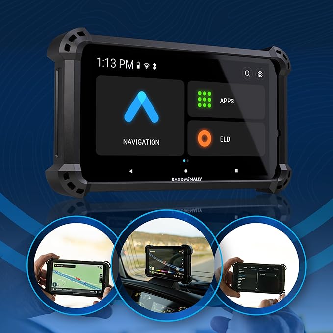 Rand McNally RANDTAB6 6-inch GPS Truck Navigator with Industry's Best Custom Trucking Routes, Rand Navigation 2.0 with 2025 Maps