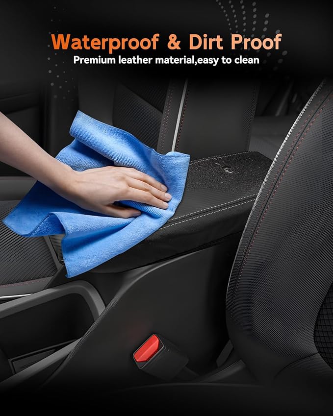 CDEFG for Chevrolet Trailblazer 2021-2025 Center Console Cover Armrest Box Cover for Chevy Trailblazer (LS, LT, Activ, RS) 2021 2022 2023 2024 2025 Accessories Arm Rest Protector