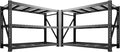 Bepatio 8250LBS Garage Shelving Heavy Duty Storage Shelves Industrial Metal Shelving Adjustable 3-Tier Shelves for Garage, Warehouse Basement Storage Room 24" D × 60" W × 66" H