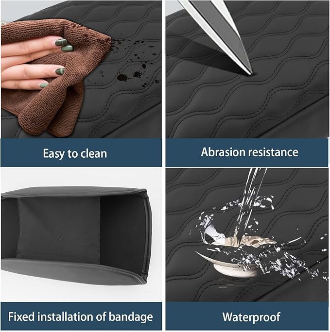 Ruiya 2025 Outback Armrest Cover,for Subaru Outback Wilderness 2025 Accessories Center Console Cover Compatible with 2020-2023 2024 2025 Subaru Outback Wilderness/Touring/Premium/Base/Limited