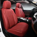 2 Packs Car Seat Covers Leather Car Seat Covers Universal Seat Covers for Car, SUV,Truck (Burgundy)