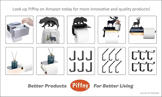 6 Pack Heavy Duty Steel C Style Double Wall Hooks for Indoors and Outdoors - 6 Pack (Black)